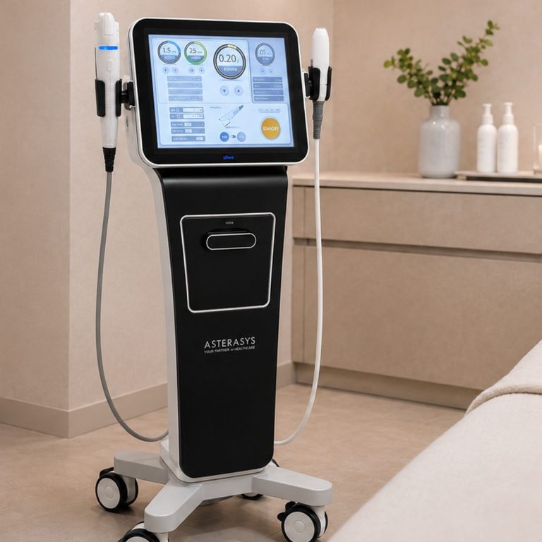 Equipo HIFU Liftera en cabina de Clínica LG Derma
